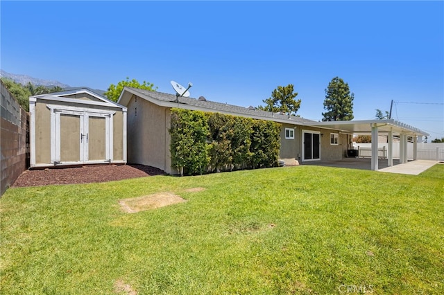 8729 Hillside Rd, Rancho Cucamonga, CA 91701 - rear view of property with a patio area and stucco siding