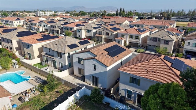 980 W Jasmine Way, Rialto, CA 92376 - aerial view of residential area with a pool