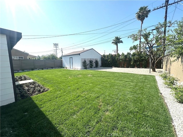 16913 Covello St, Van Nuys, CA 91406 - view of fenced backyard
