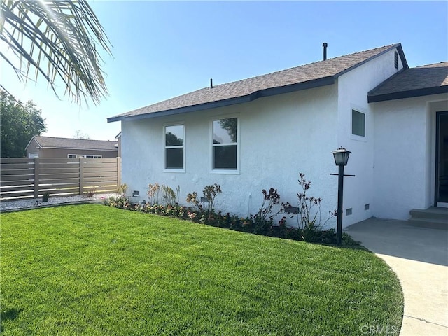 16913 Covello St, Van Nuys, CA 91406 - view of home's exterior with stucco siding and roof with shingles