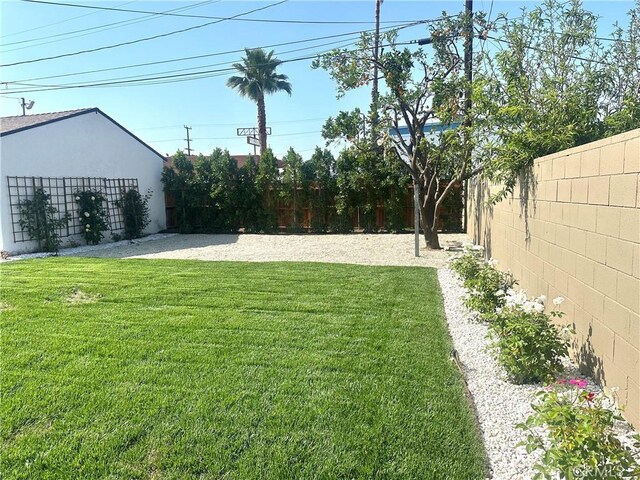 16913 Covello St, Van Nuys, CA 91406 - view of fenced backyard