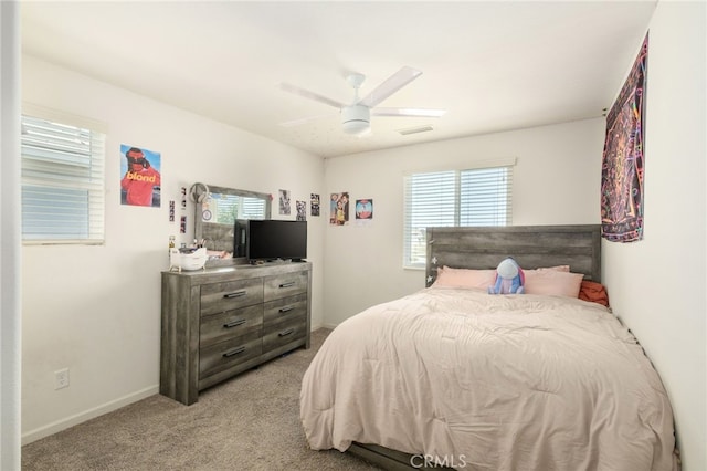 3611 Highclere Way, Clovis, CA 93619 - carpeted bedroom with ceiling fan