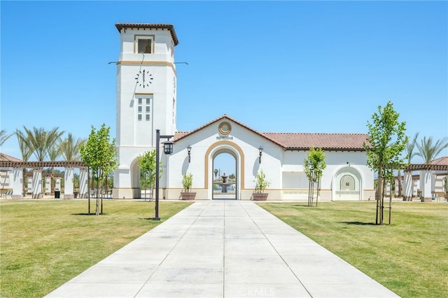 3611 Highclere Way, Clovis, CA 93619 - view of home's community with a lawn