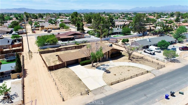 20061 Seneca Rd, Apple Valley, CA 92307 - aerial perspective of suburban area featuring mountains