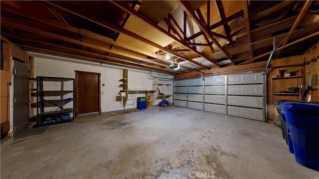 20061 Seneca Rd, Apple Valley, CA 92307 - garage with a garage door opener