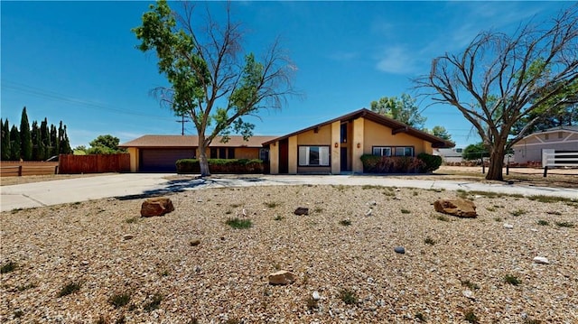 20061 Seneca Rd, Apple Valley, CA 92307 - view of front of property featuring concrete driveway and an attached garage