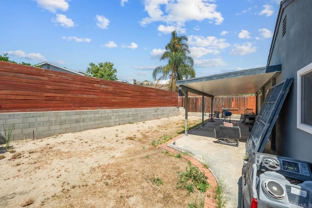 146 Padre Tullio Dr, San Ysidro, CA 92173 - fenced backyard with a patio