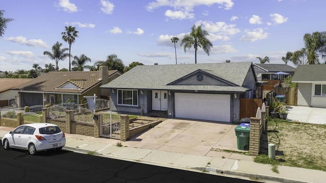 146 Padre Tullio Dr, San Ysidro, CA 92173 - single story home with driveway, an attached garage, and a chimney
