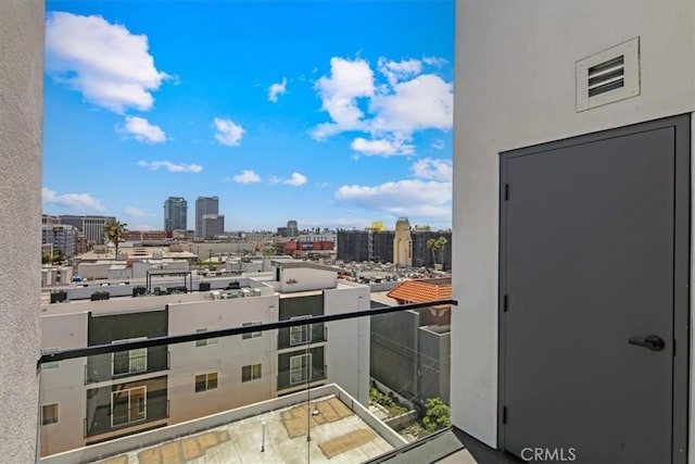321 S Oxford Ave Unit 606, Los Angeles, CA 90020 - balcony with a city view