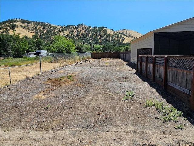 2890 7th St, Clearlake, CA 95422 - view of yard featuring a mountain view