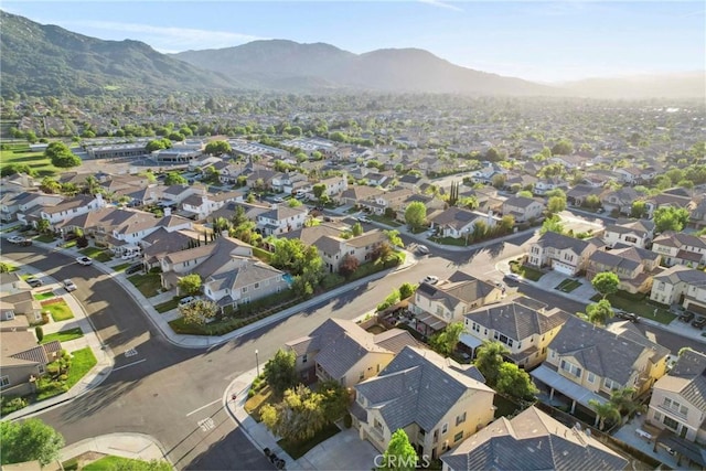 45614 Hawk Ct, Temecula, CA 92592 - aerial view of residential area featuring a mountainous background