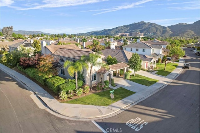 45614 Hawk Ct, Temecula, CA 92592 - aerial perspective of suburban area with a mountain backdrop