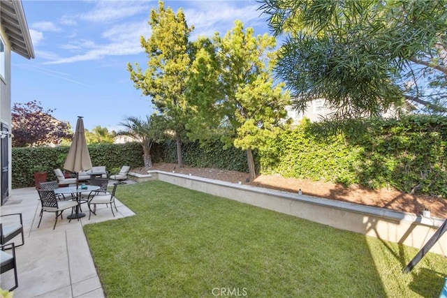 45614 Hawk Ct, Temecula, CA 92592 - view of yard featuring a patio