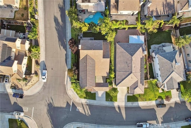 45614 Hawk Ct, Temecula, CA 92592 - aerial view of residential area featuring a pool