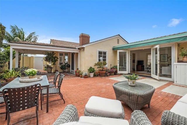 27 S La Senda Dr, Laguna Beach, CA 92651 - view of patio featuring outdoor dining space