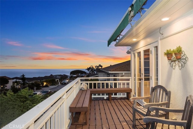 27 S La Senda Dr, Laguna Beach, CA 92651 - balcony featuring a water view