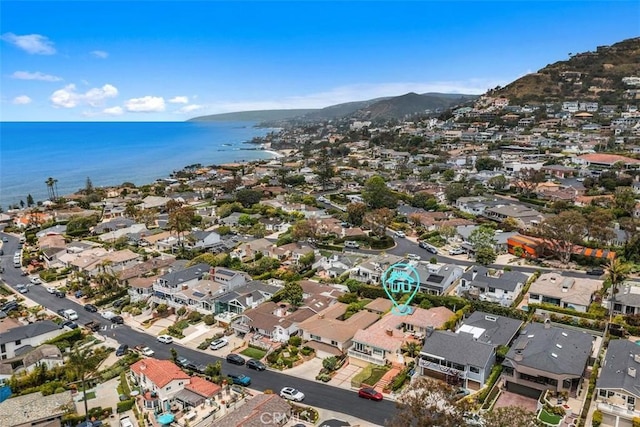 27 S La Senda Dr, Laguna Beach, CA 92651 - view of property location featuring a water and mountain view and nearby suburban area