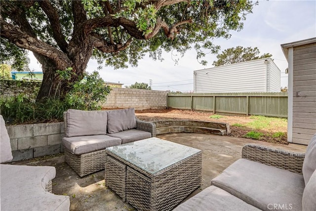 320 E Walnut Ave, El Segundo, CA 90245 - fenced backyard featuring an outdoor living space and a patio