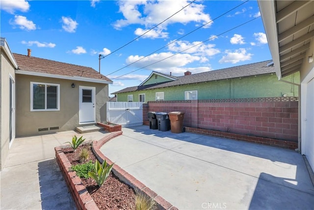 1840 W Southgate Ave, Fullerton, CA 92833 - view of patio featuring a gate