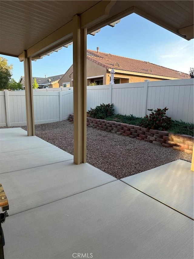 10030 El Dorado St, Apple Valley, CA 92308 - fenced backyard with a patio area
