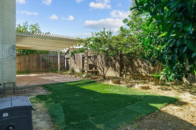 241 Saguaro Pl, Oceanside, CA 92057 - view of yard with a patio and a pergola