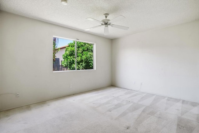 241 Saguaro Pl, Oceanside, CA 92057 - spare room with carpet, ceiling fan, and a textured ceiling