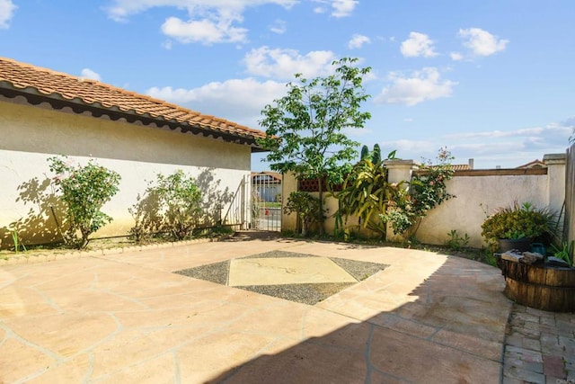 241 Saguaro Pl, Oceanside, CA 92057 - view of patio / terrace with a gate