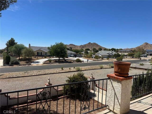 16485 Wintun Rd, Apple Valley, CA 92307 - balcony with a mountain view and a residential view