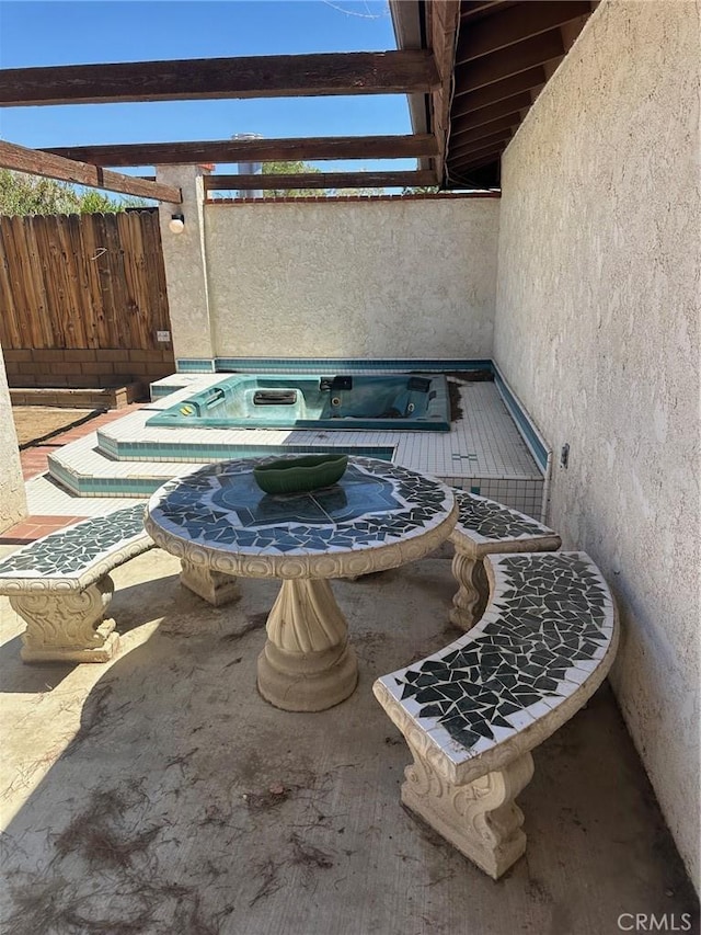 16485 Wintun Rd, Apple Valley, CA 92307 - view of patio / terrace