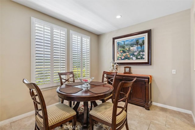 45 Brownstone Way, Aliso Viejo, CA 92656 - dining area with baseboards and light tile patterned floors