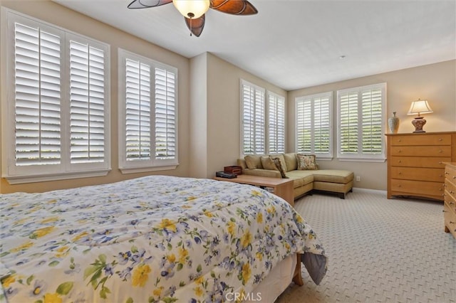 45 Brownstone Way, Aliso Viejo, CA 92656 - carpeted bedroom with multiple windows, ceiling fan, and baseboards