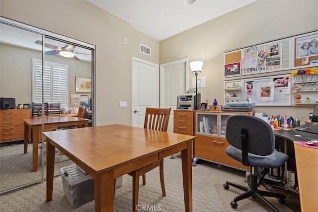 45 Brownstone Way, Aliso Viejo, CA 92656 - carpeted office space featuring ceiling fan