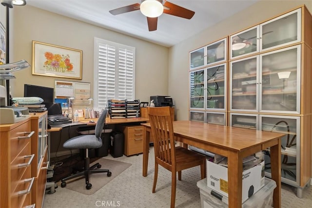 45 Brownstone Way, Aliso Viejo, CA 92656 - office space with ceiling fan, healthy amount of natural light, and light colored carpet