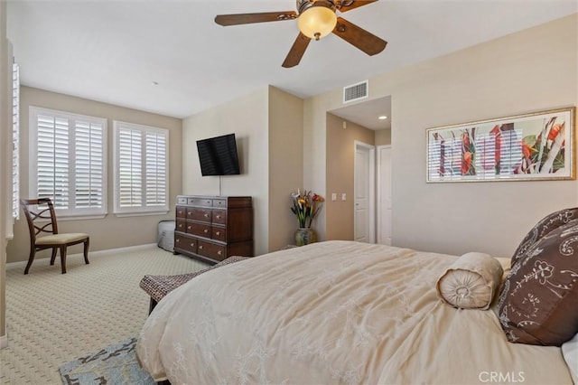 45 Brownstone Way, Aliso Viejo, CA 92656 - bedroom featuring baseboards, carpet, and a ceiling fan