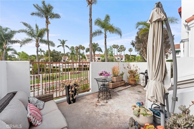 19431 Ranch Ln Unit 101, Huntington Beach, CA 92648 - view of patio with grilling area