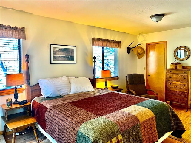 762 Esquimoux Dr, Green Valley Lake, CA 92341 - bedroom featuring wood finished floors