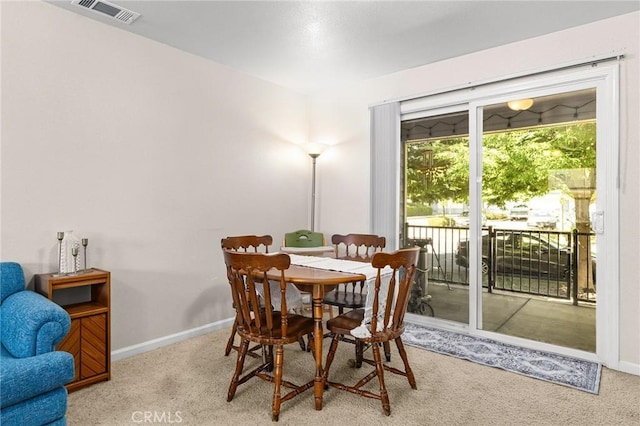 2099 Hartford Dr Unit 7, Chico, CA 95928 - dining space with carpet floors and baseboards
