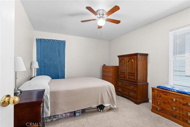 2099 Hartford Dr Unit 7, Chico, CA 95928 - bedroom featuring light colored carpet and ceiling fan