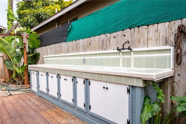 418 Tulare Ave, Morro Bay, CA 93442 - view of wooden deck