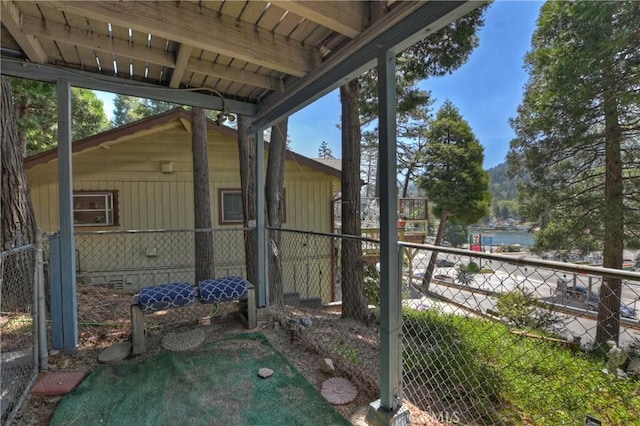 24141 Zell Ct, Crestline, CA 92325 - view of patio / terrace