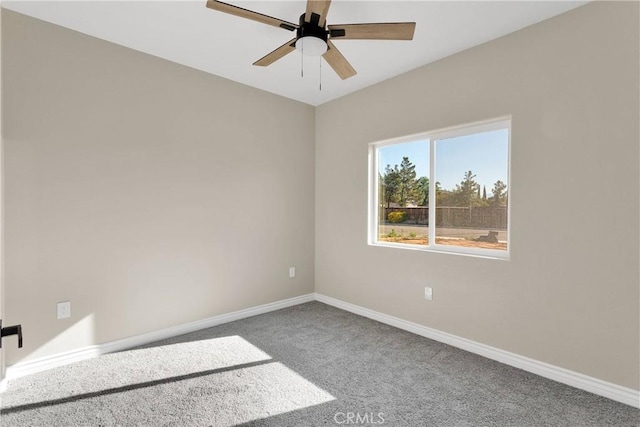 6693 Banyan Ave, Hesperia, CA 92345 - carpeted spare room with ceiling fan and baseboards
