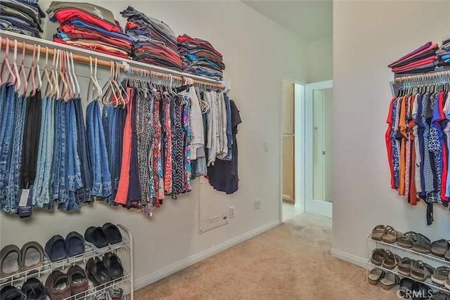 3607 Cascara Ct, Simi Valley, CA 93065 - walk in closet featuring carpet flooring