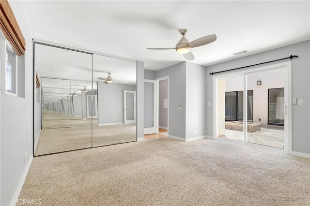 33292 Bremerton St, Dana Point, CA 92629 - unfurnished bedroom with carpet flooring, a closet, baseboards, and a ceiling fan