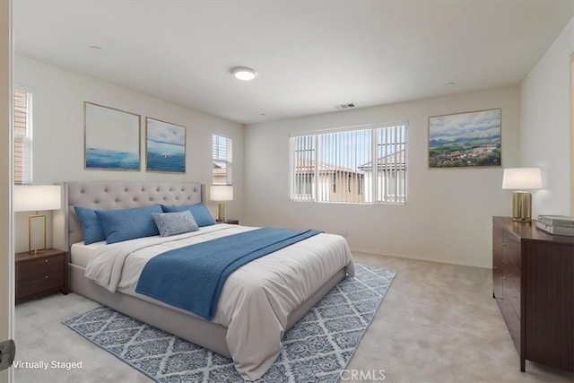 4852 S Jordan Ave, Ontario, CA 91762 - bedroom featuring light carpet and baseboards