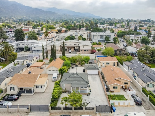 10404 Jardine Ave, Sunland, CA 91040 - aerial view of residential area with a mountain backdrop