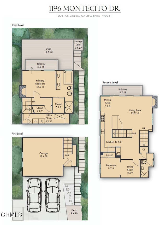 1196 Montecito Dr, Los Angeles, CA 90031 - property floor plan
