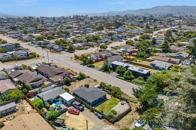 870 El Moro Ave, Los Osos, CA 93402 - aerial perspective of suburban area featuring a mountain backdrop