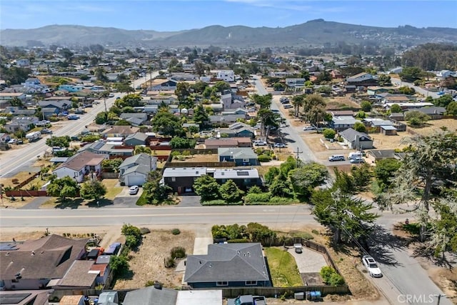 870 El Moro Ave, Los Osos, CA 93402 - aerial perspective of suburban area with a mountain backdrop