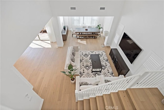 113 Imagination Trl, Irvine, CA 92620 - living room with wood finished floors