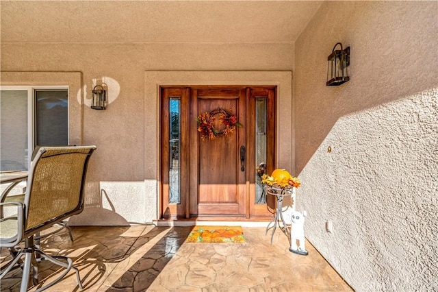 10204 Mount Olympus Valley Rd, Fallbrook, CA 92028 - entrance to property with stucco siding